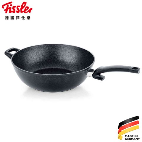 「德國Fissler菲仕樂」碳矽隕石系列-不沾炒鍋32cm