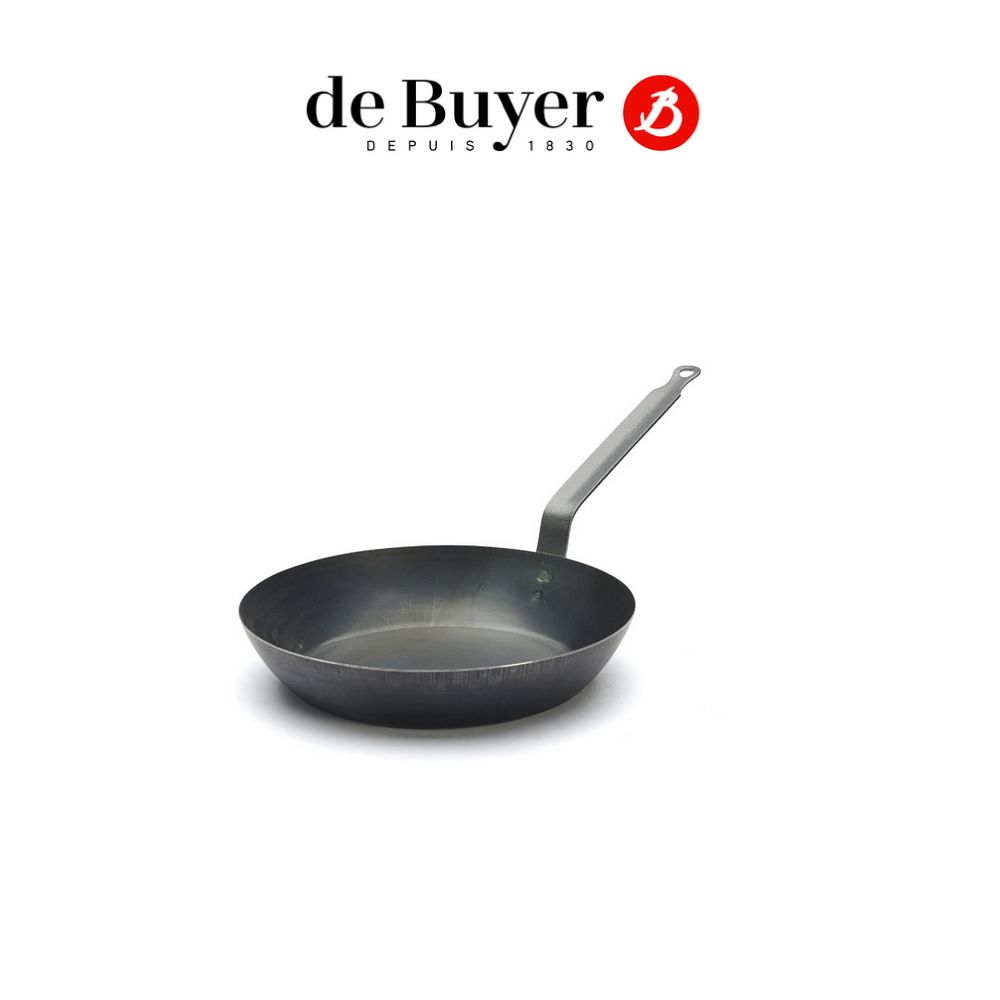 de Buyer 畢耶 法國『原礦里昂系列』極輕單柄平底鍋26cm / 鐵鍋