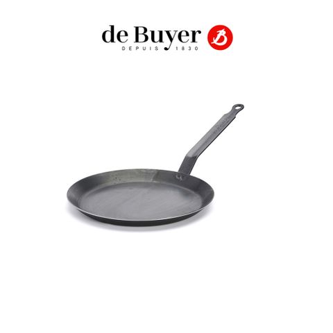 de Buyer 畢耶 輕礦藍鐵系列 可麗餅鍋24cm / 鐵鍋