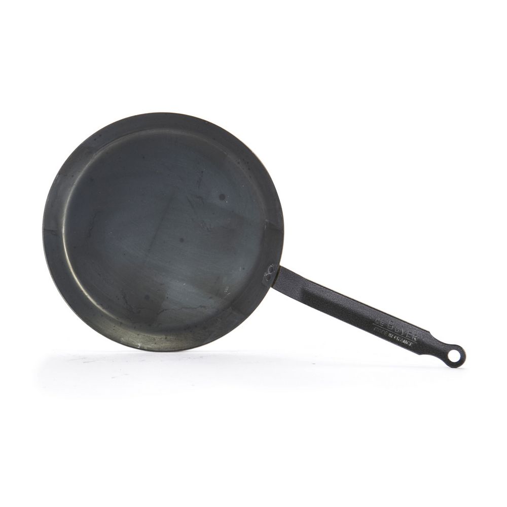 de Buyer 畢耶 輕礦藍鐵系列 可麗餅鍋24cm / 鐵鍋