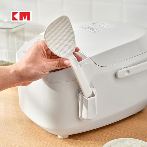 吸盤式飯勺收納座 KM 飯勺收納架 飯匙收納架 飯勺座 飯鏟座 飯瓢架 勺子儲放架