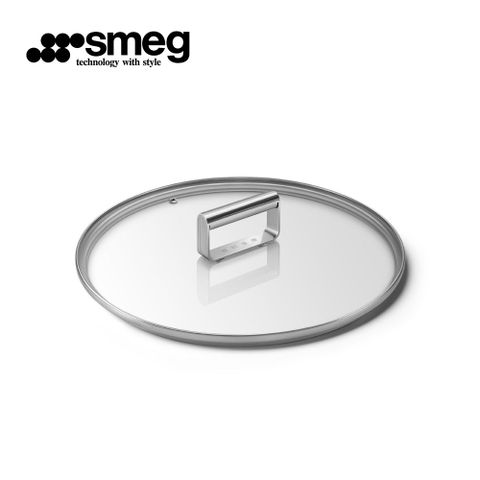 【SMEG】義大利彩色不沾鍋配件-玻璃鍋蓋28cm