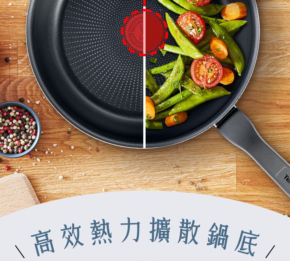 Te高效熱力擴散鍋底/