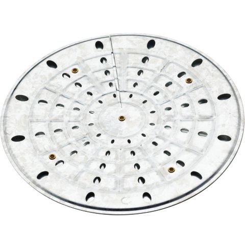 《KitchenCraft》雙層圓形均熱板(18cm) | 瓦斯爐均熱片 節能網