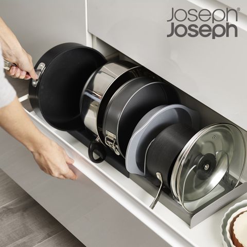 【Joseph Joseph】壁掛式鍋蓋收納架