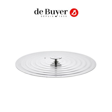 de Buyer 法國畢耶 不鏽鋼通用鍋蓋-適用30-32cm鍋具(平面式鍋蓋)