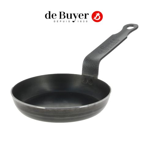 de Buyer 畢耶 輕礦藍鐵系列 迷你煎蛋/鬆餅鍋12cm