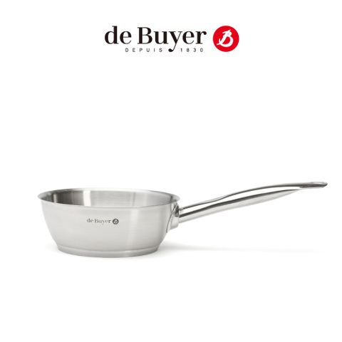 法國【de Buyer】畢耶鍋具『Prim’Appety系列』不鏽鋼單柄萬用鍋18cm