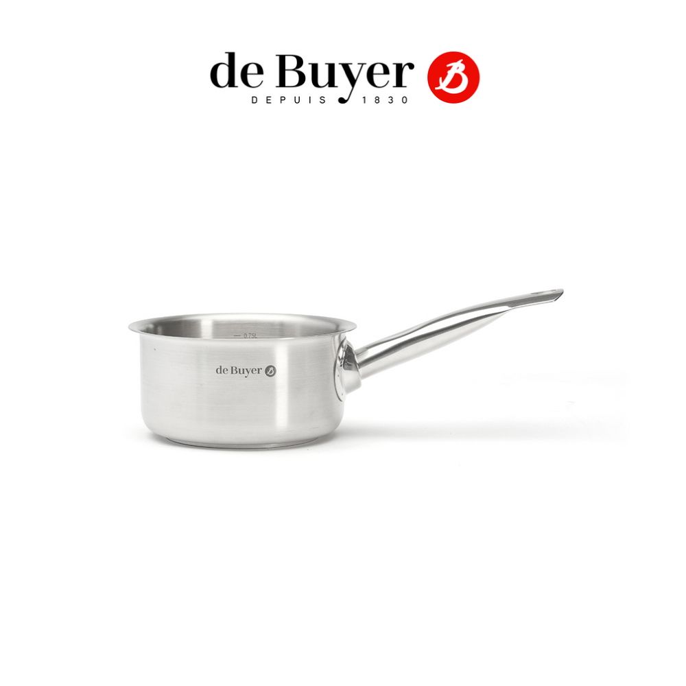 de Buyer 畢耶 PrimAppety系列 不鏽鋼單柄調理鍋14cm / 牛奶鍋