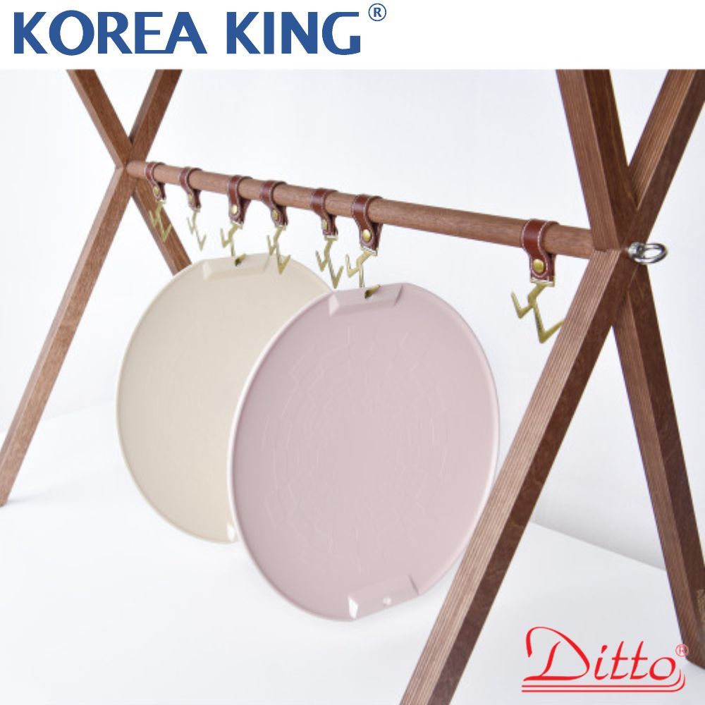 Korea King Ditto Series 韓國製韓式天然陶瓷不沾煎烤盤 38cm 適用IH爐瓦斯爐黑晶爐卡式爐 可洗碗機清洗