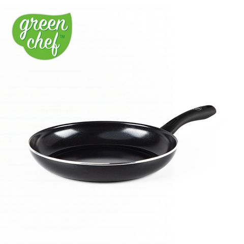 GreenPan GreenChef 鑽石陶瓷塗層不沾平底鍋 鑽石系列 28cm (不挑爐具,IH爐適用)(洗碗機適用)