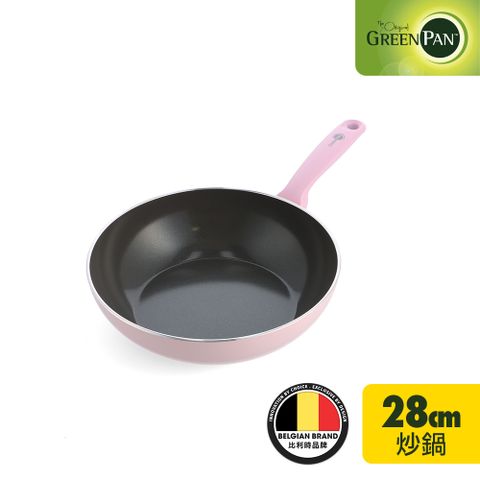 GreenPan Torino系列28cm不沾鍋炒鍋(不挑爐具,IH爐適用)