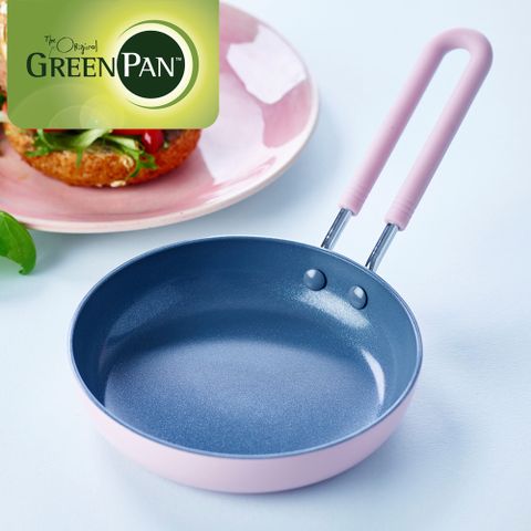 【GreenPan】迷你煎蛋鍋12.7cm(粉紅)