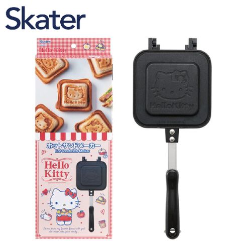 【日本Skater】Hello Kitty三明治吐司壓模/吐司烤盤/熱壓吐司