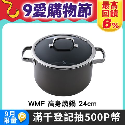 FUSIONTEC 高身燉鍋 (含蓋) 24cm 6.4L 暗黃銅 湯鍋 (電磁爐 IH爐可用)