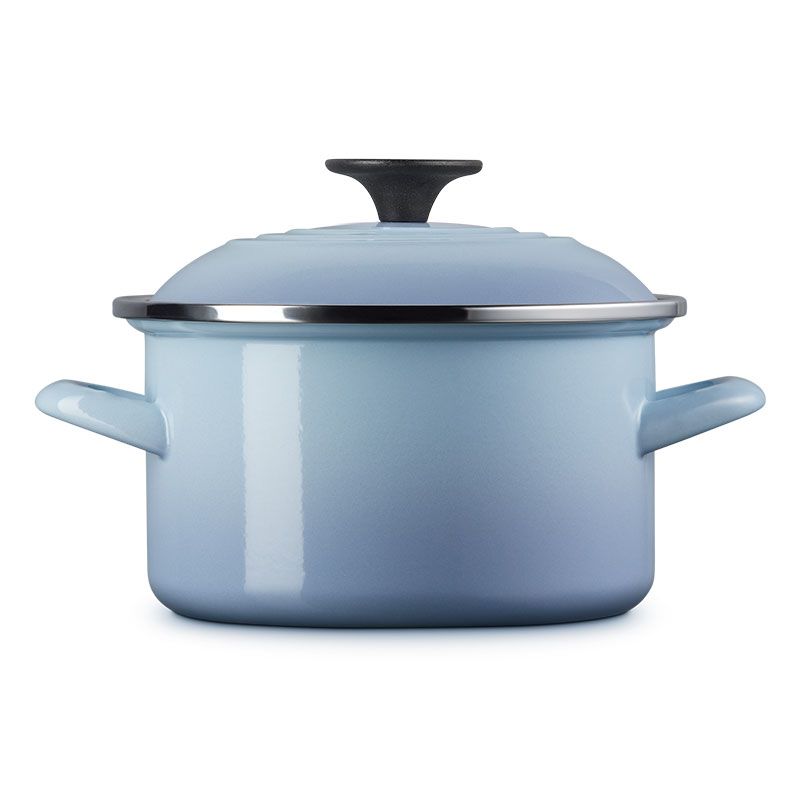 LE CREUSET -琺瑯便利湯鍋20cm (海岸藍)