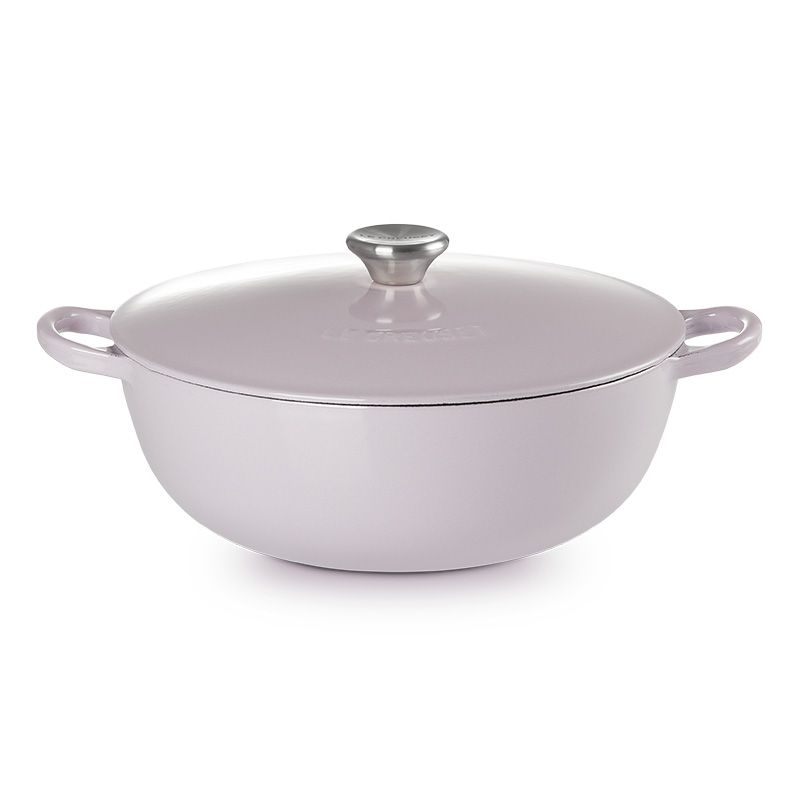 LE CREUSET -典藏琺瑯鑄鐵鍋媽咪鍋26cm(薰衣草/貝殼粉/薄荷綠/水手藍)