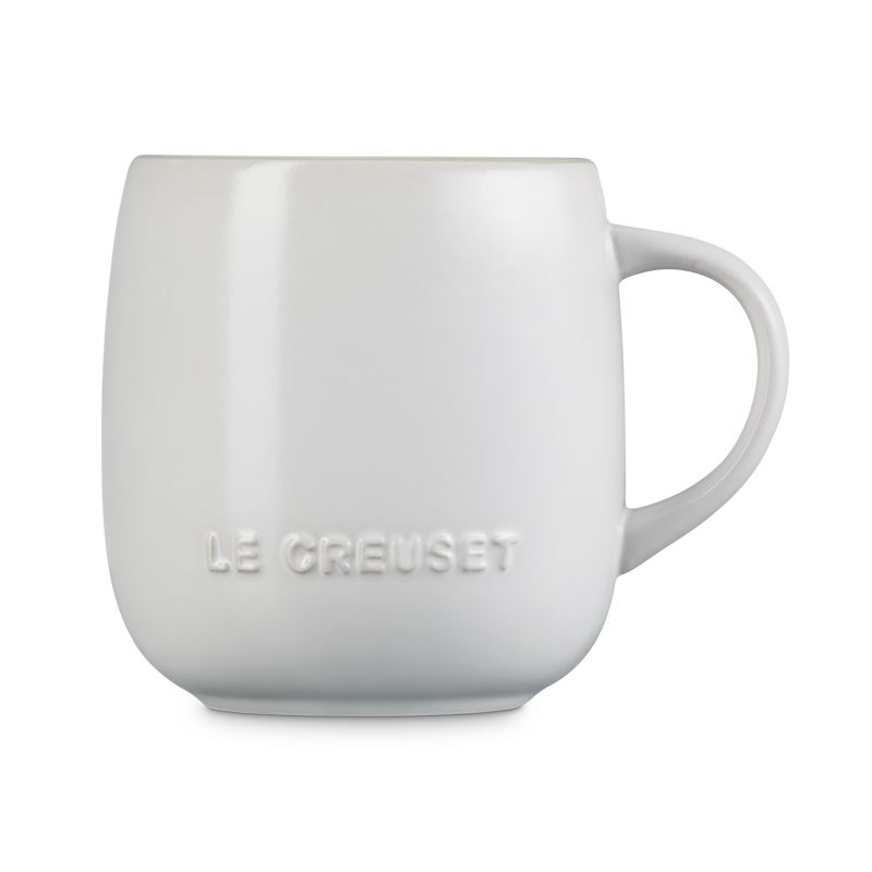 LE CREUSET -瓷器蛋蛋馬克杯380ml (棉花白)