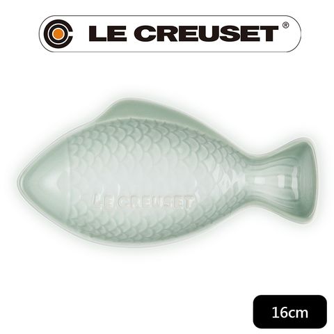 LE CREUSET -瓷器鮮魚盤(小) (湖水綠)