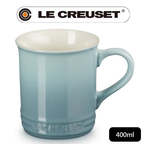 LE CREUSET -瓷器馬克杯 400ml (海洋之花-無盒)