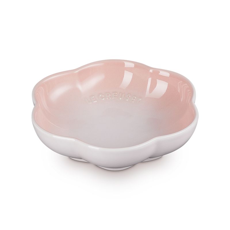 LE CREUSET -瓷器繁花系列花型盤16cm (貝殼粉)