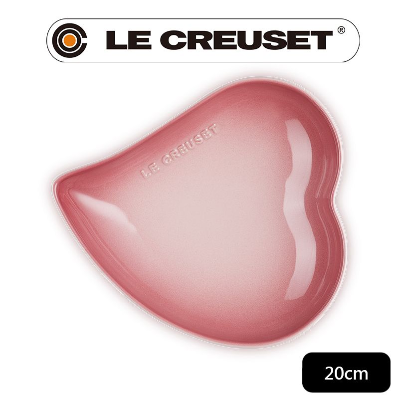 LE CREUSET -瓷器繁花系列花瓣盤20cm (櫻花粉)