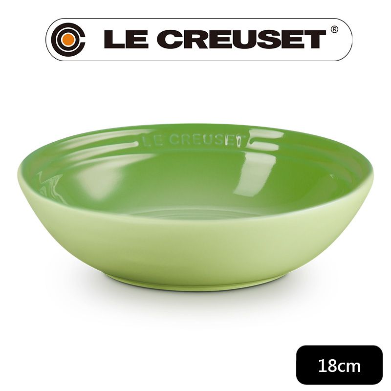 LE CREUSET -瓷器早餐穀片碗 18cm (棕櫚綠)