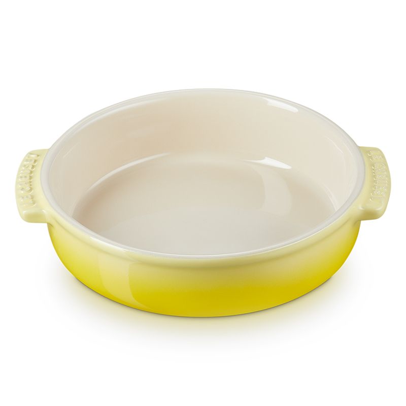 LE CREUSET -瓷器西班牙小菜盤14cm (閃亮黃)