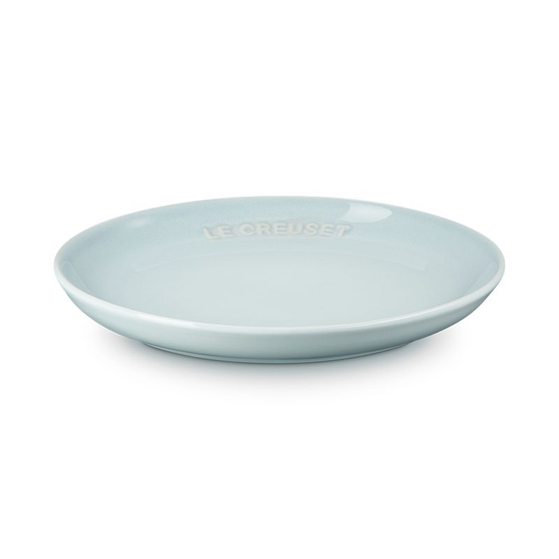 LE CREUSET -瓷器花蕾系列餐盤17cm (銀灰藍)