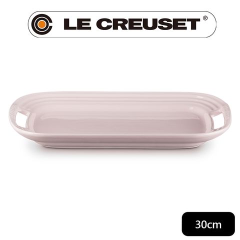 LE CREUSET-瓷器托盤(小) (雪紡粉)