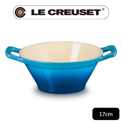 LE CREUSET-瓷器卡蘇雷碗 (馬賽藍-無盒)