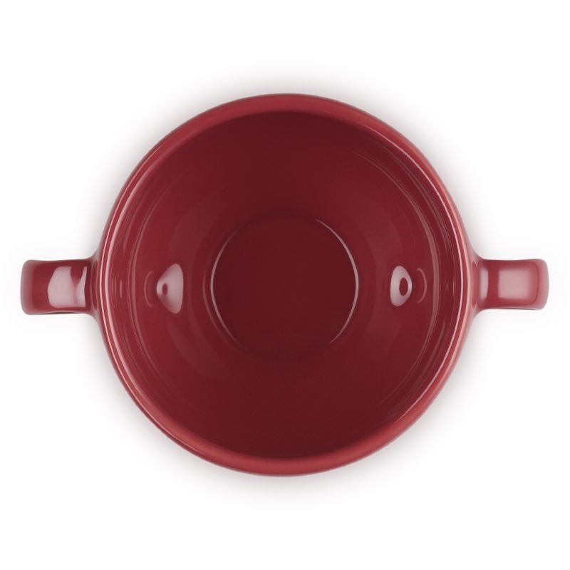 LE CREUSET -瓷器雙耳湯碗200ml (星塵之光/樹莓)