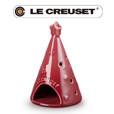 LE CREUSET -瓷器燭台(星塵之光/樹莓)