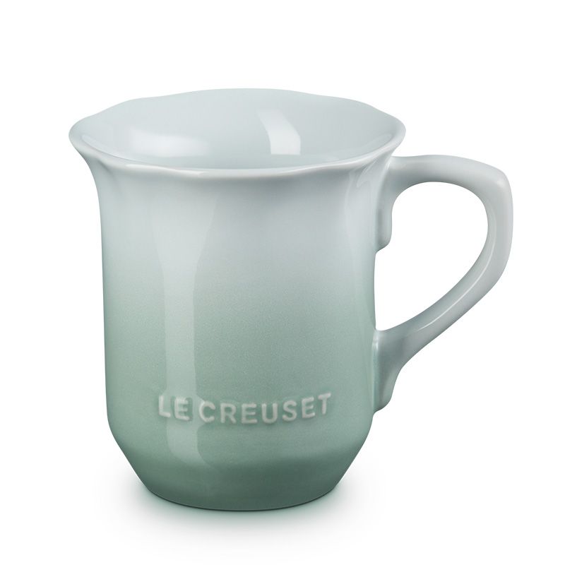 LE CREUSET -凡爾賽花園系列瓷器馬克杯330ml (淡粉紅/淡粉紫/櫻花粉/湖水綠)