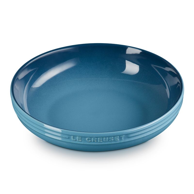 LE CREUSET -瓷器輕虹霓彩系列深圓盤 25cm (多色任選)