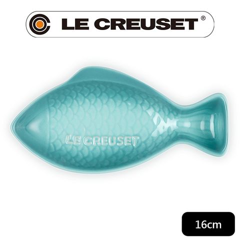LE CREUSET-瓷器鮮魚盤(小)(悠然綠)