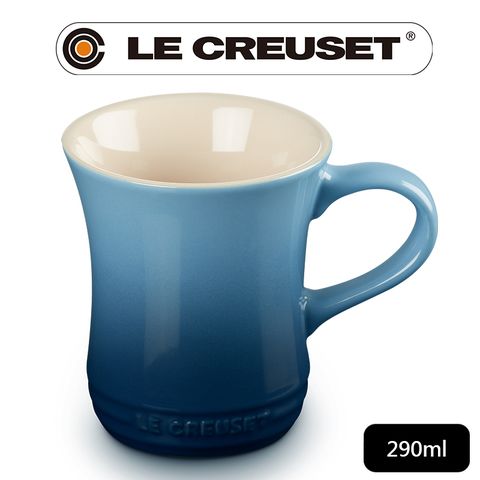 LE CREUSET -瓷器小馬克杯290ml (水手藍)