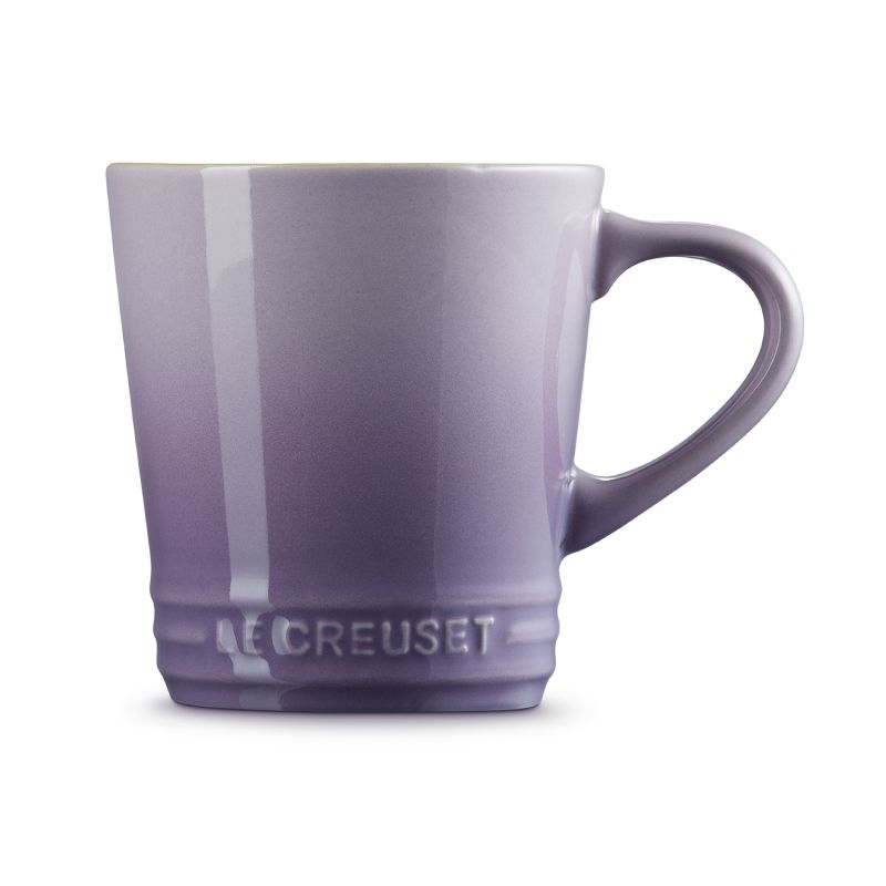 LE CREUSET -瓷器V馬克杯330ml (藍鈴紫)