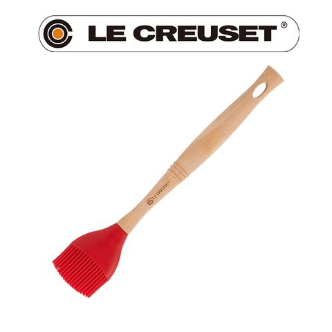 LE CREUSET -耐熱矽膠V油刷 (櫻桃紅)