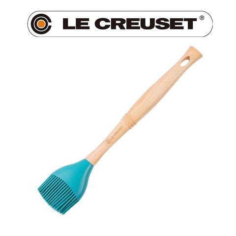 LE CREUSET -耐熱矽膠V油刷 (加勒比海藍)