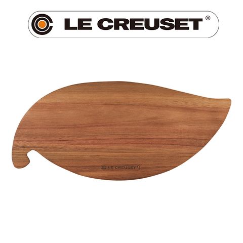 LE CREUSET -葉形相思木托盤