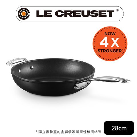 LE CREUSET-超完美不沾鍋系列-TNS 單柄單耳煎鍋 28cm