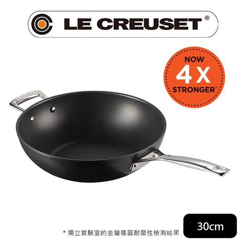 LE CREUSET-超完美不沾鍋系列-TNS 單柄單耳炒鍋 30cm