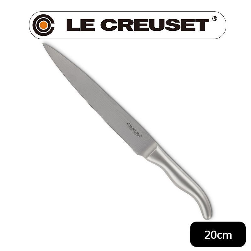 LE CREUSET -大馬士革鋼切肉刀 20cm (不鏽鋼柄)