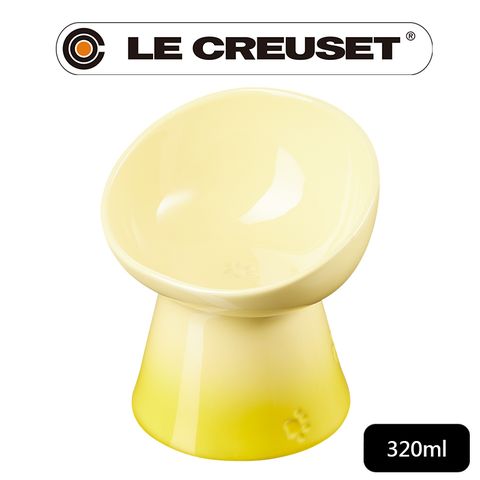 LE CREUSET -瓷器寵物瓷碗 (閃亮黃)