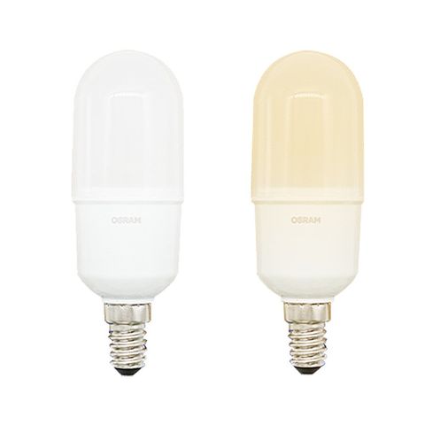 OSRAM 歐司朗 7W LED燈泡E14接頭 燈泡色(2入組)