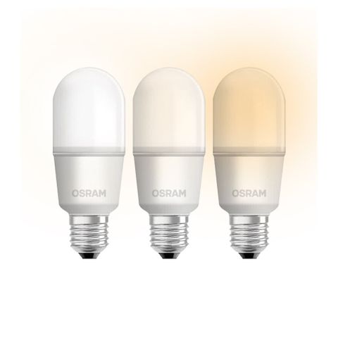 OSRAM 歐司朗 12W LED燈泡E27接頭 自然光色(省電燈泡 小精靈 小晶靈 小雪糕 體積小)