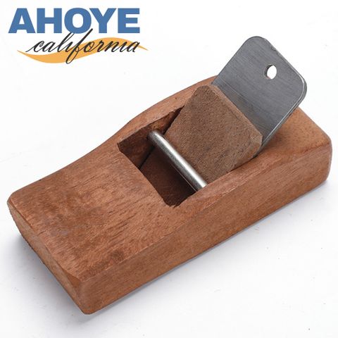 【Ahoye】好抓握紅木工鉋刀 (10.7*4.4cm) 木工工具 木工刨刀