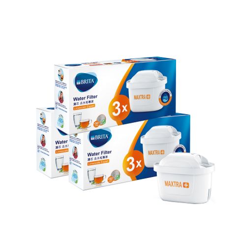 BRITA 【德國官方】MAXTRA Plus 去水垢專家濾芯9入_加贈 1入芯