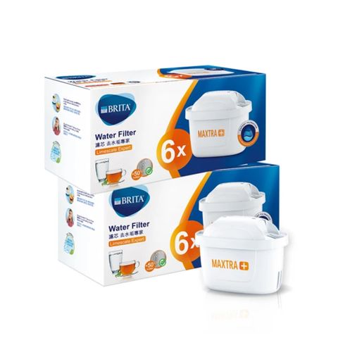 BRITA MAXTRA Plus 去水垢濾芯 12入裝(德國製)